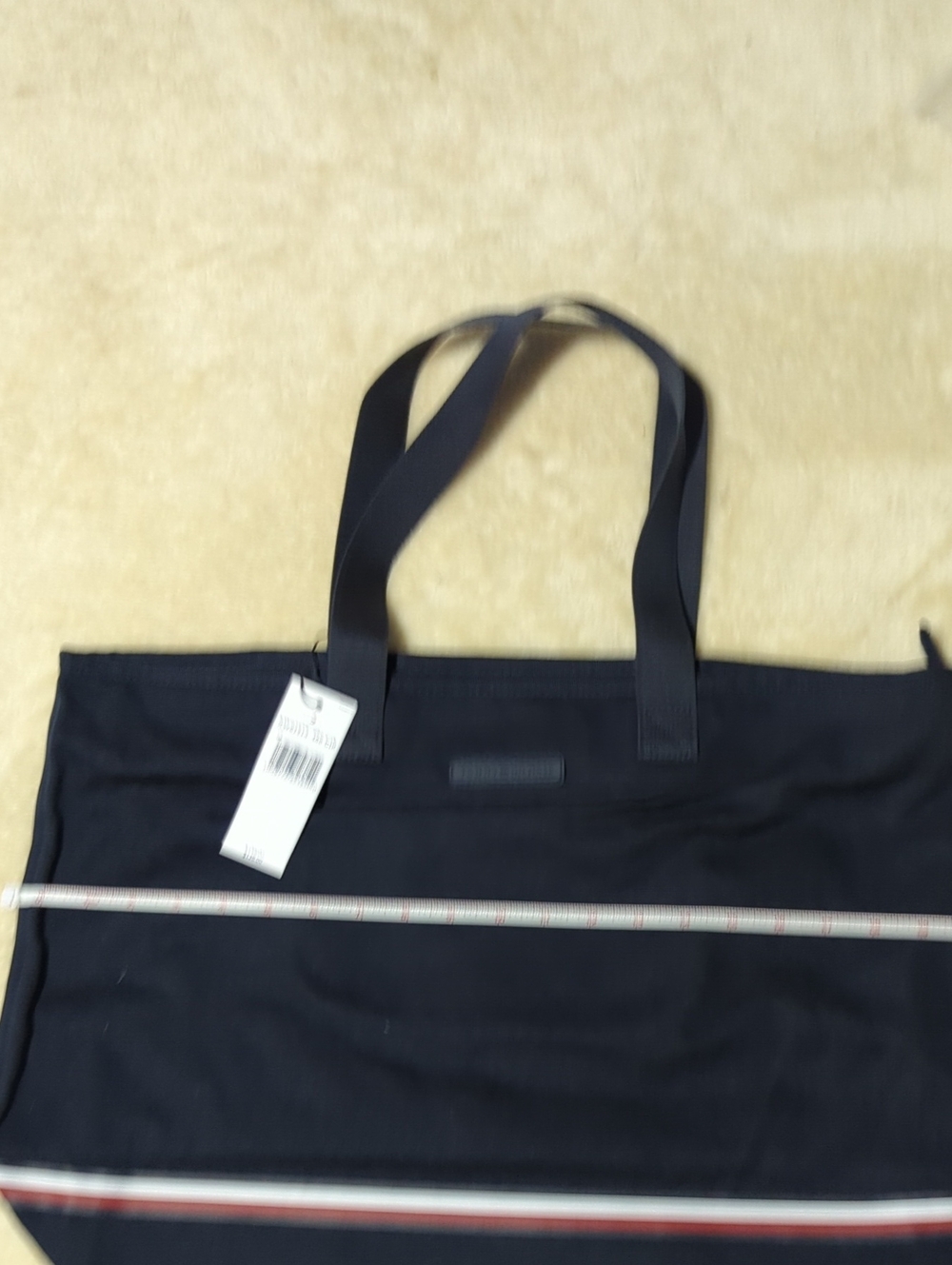 Tommy Hilfiger Black Tote Bag - Sleek Everyday Carry